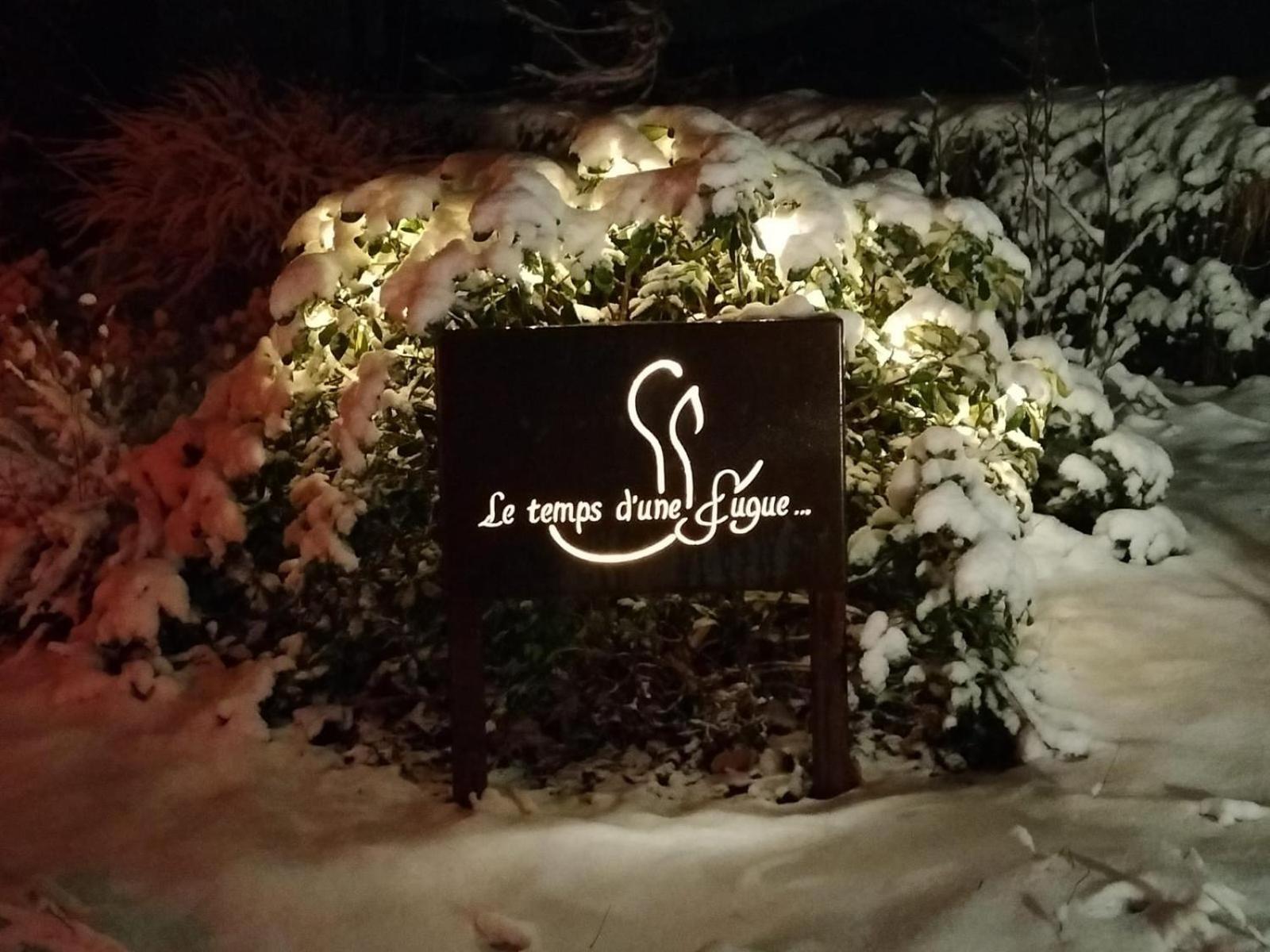 Le Temps D'Une Fugue Lierneux Exterior foto